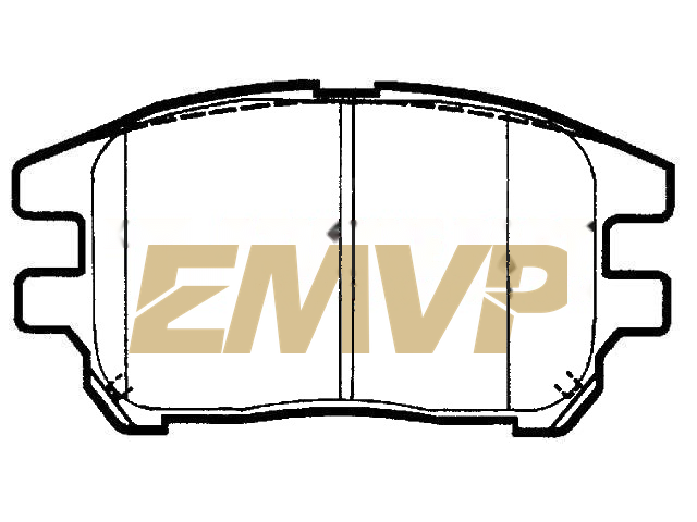 TY0221 Brake Pad Set