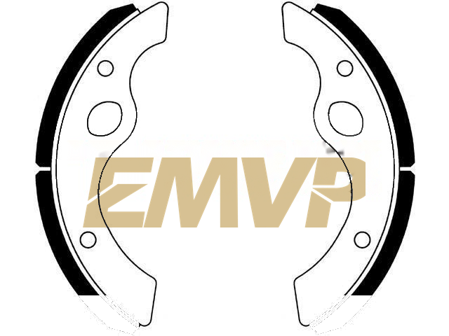 TY1012 Brake Shoe Set
