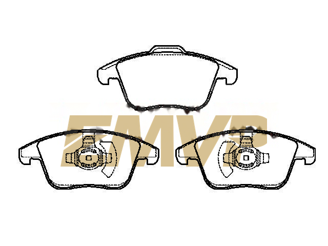 TY0228 Brake Pad Set