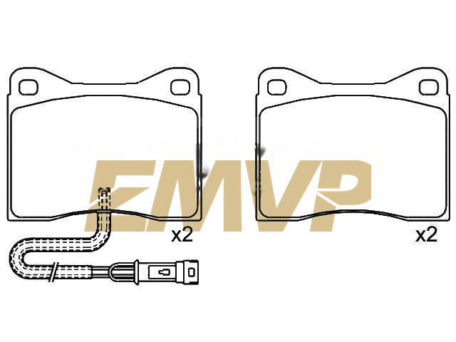 TY5201 Brake Pad Set