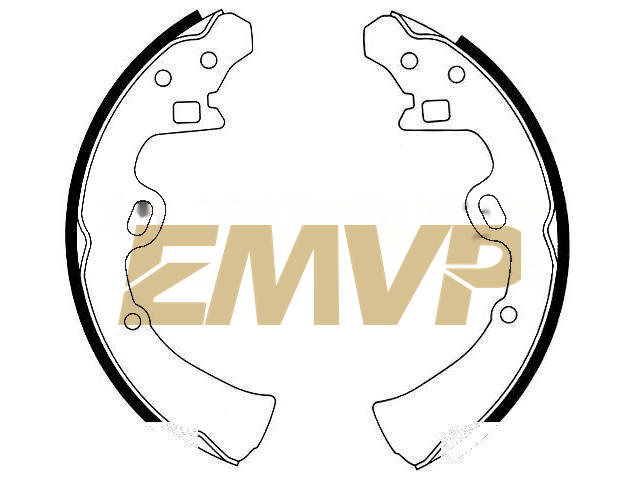 TY9373 Brake Shoe Set