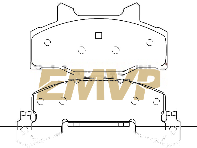 TY8963 Brake Pad Set