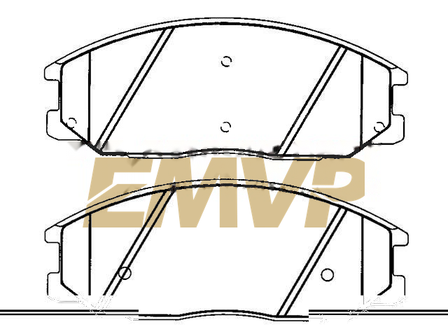 TY5362 Brake Pad Set