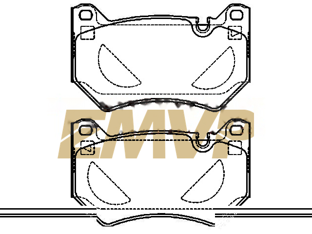TY5363 Brake Pad Set