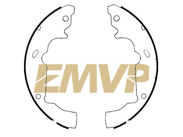 TY3030 Brake Shoe Set