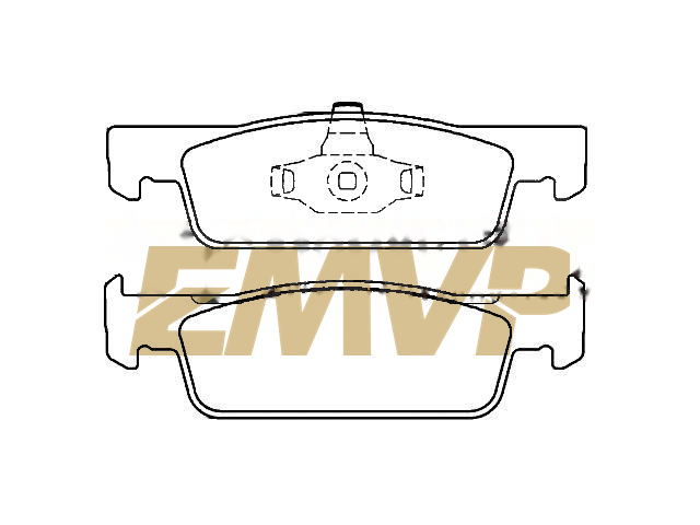 TY9538 Brake Pad Set