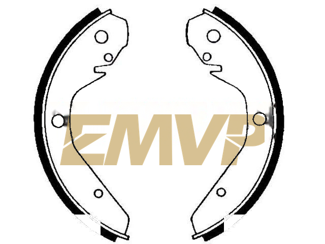 TY3258 Brake Shoe Set