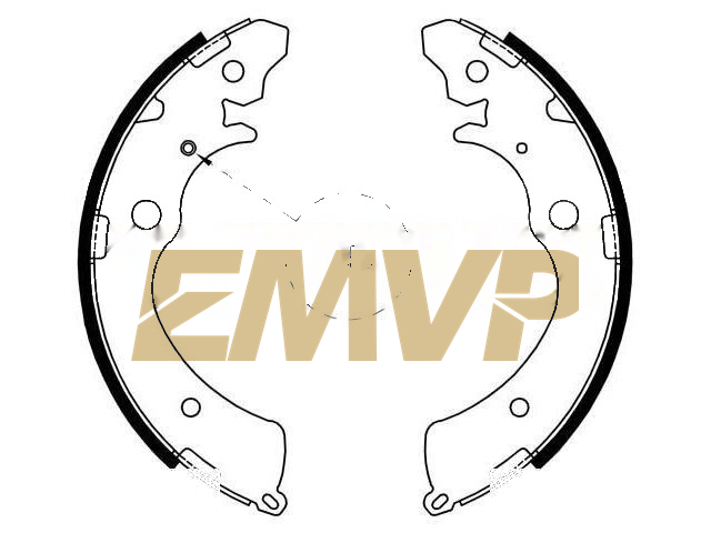 TY5442 Brake Shoe Set
