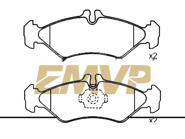TY1398 Brake Pad Set
