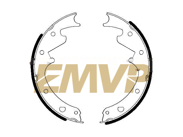 TY9614 Brake Shoe Set