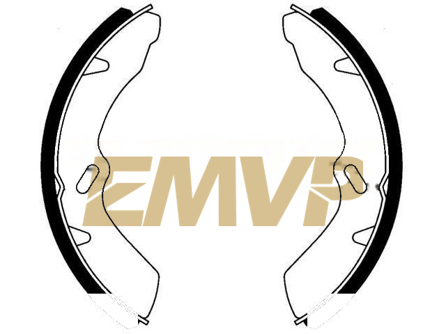 TY5884 Brake Shoe Set