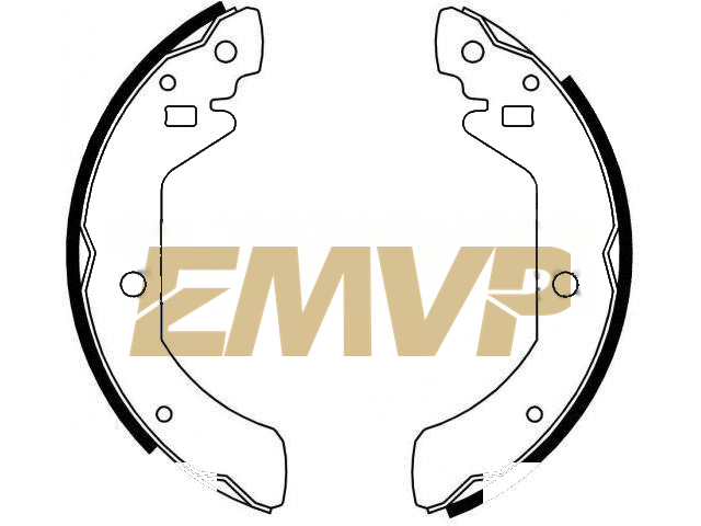 TY5838 Brake Shoe Set