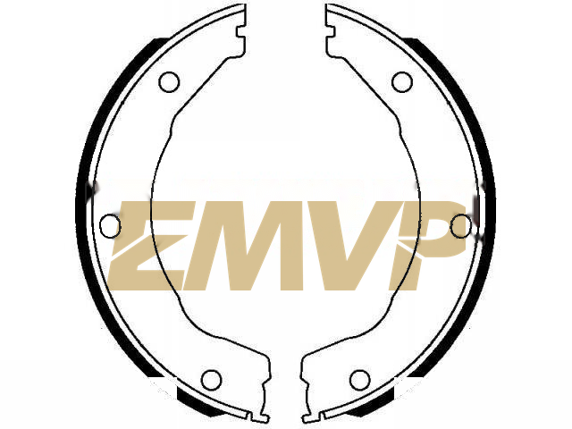 TY7731 Brake Shoe Set