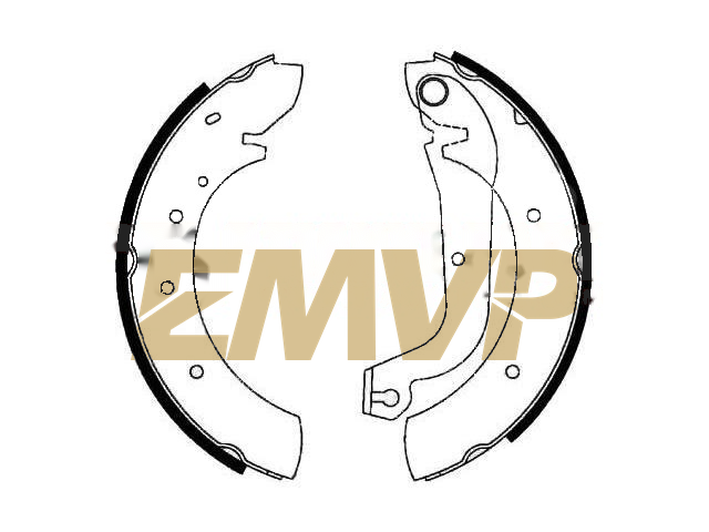 TY8524 Brake Shoe Set