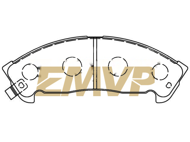 TY5859 Brake Pad Set