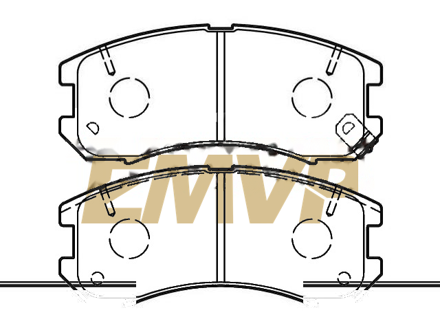 TY1375 Brake Pad Set
