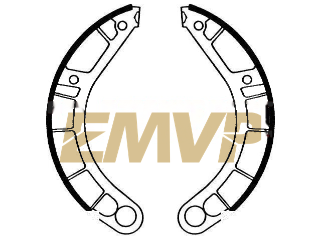 TY6210 Brake Shoe Set