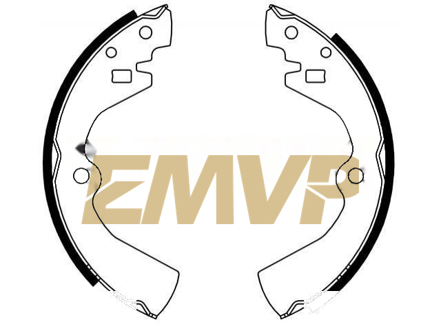TY3442 Brake Shoe Set