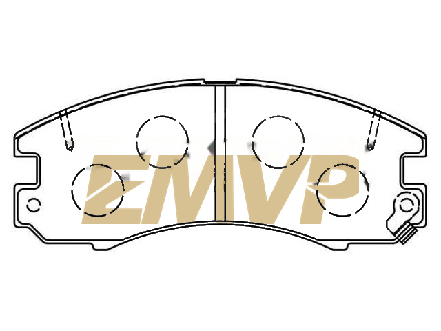 TY6218 Brake Pad Set