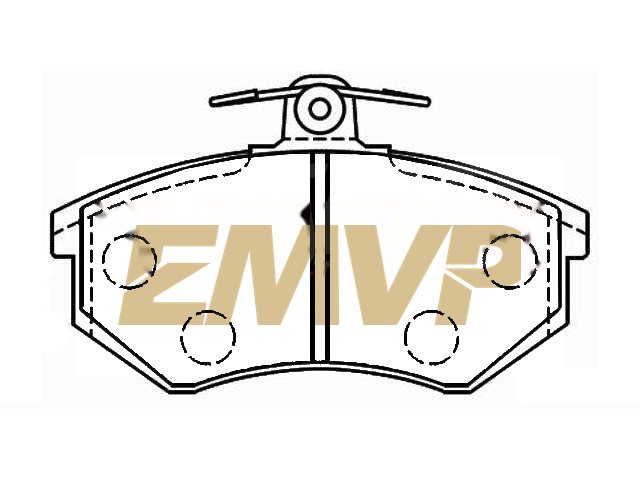 TY7907 Brake Pad Set