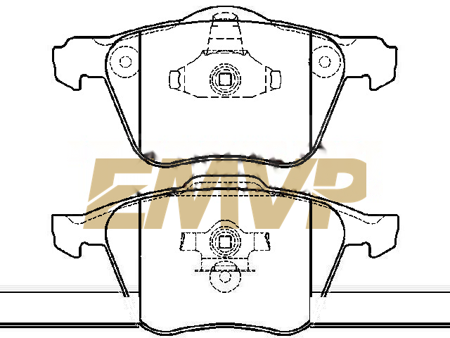 TY5839 Brake Pad Set