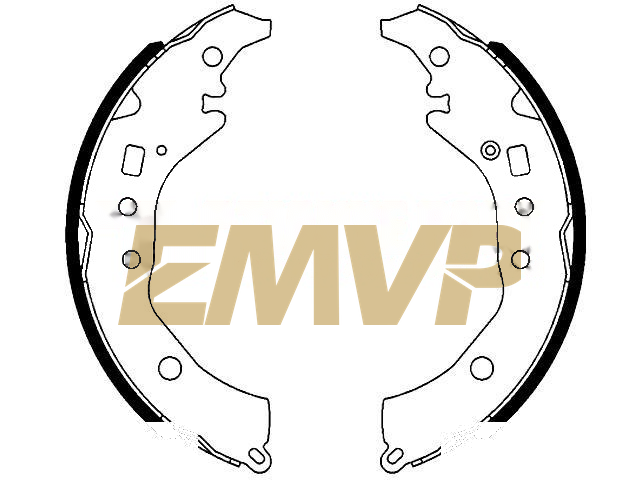 TY5014 Brake Shoe Set