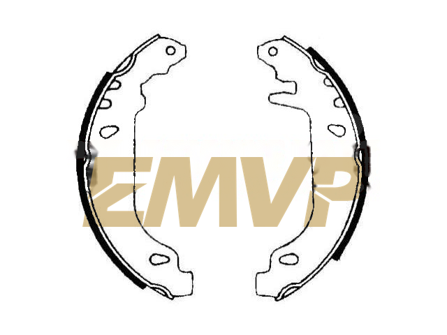 TY7428 Brake Shoe Set