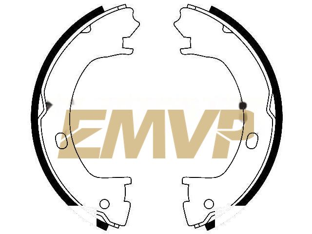 TY9567 Brake Shoe Set