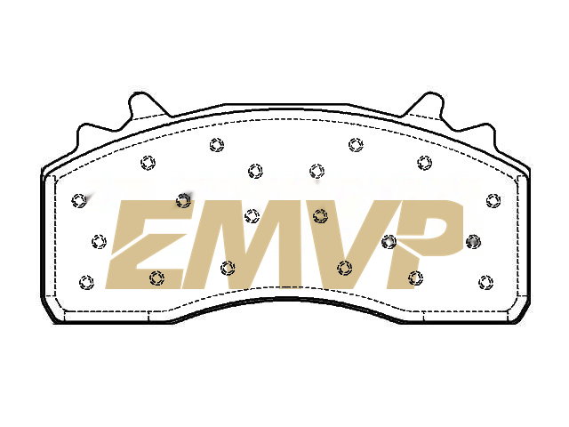 TY6664 Brake Pad Set