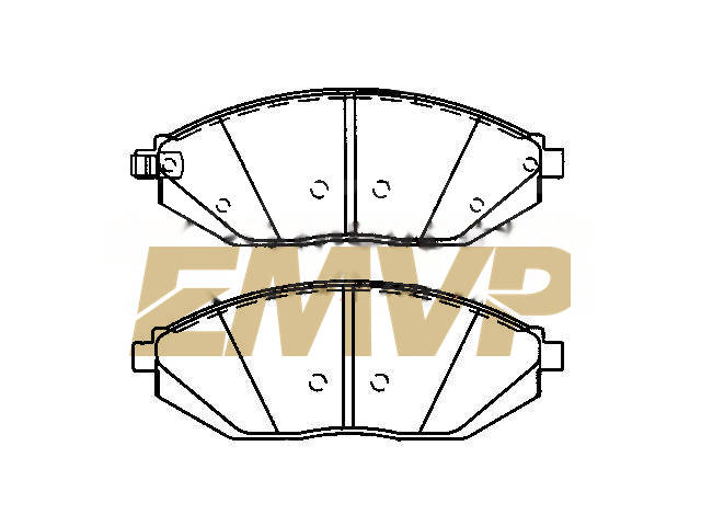 TY8923 Brake Pad Set