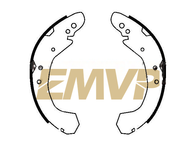 TY5272 Brake Shoe Set