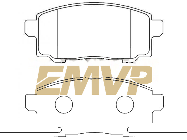 TY3386 Brake Pad Set