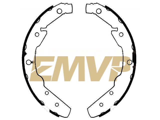 TY1548 Brake Shoe Set