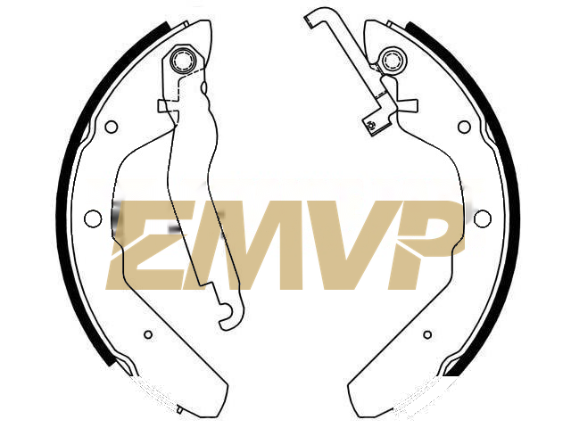 TY3416 Brake Shoe Set