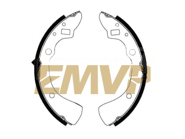 TY6092 Brake Shoe Set