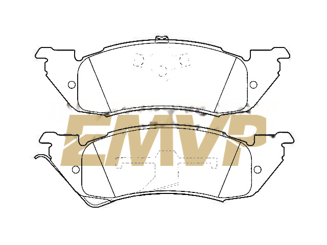 TY9105 Brake Pad Set