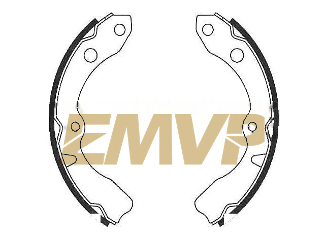 TY0081 Brake Shoe Set