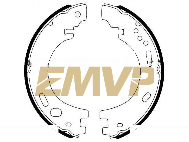 TY8674 Brake Shoe Set