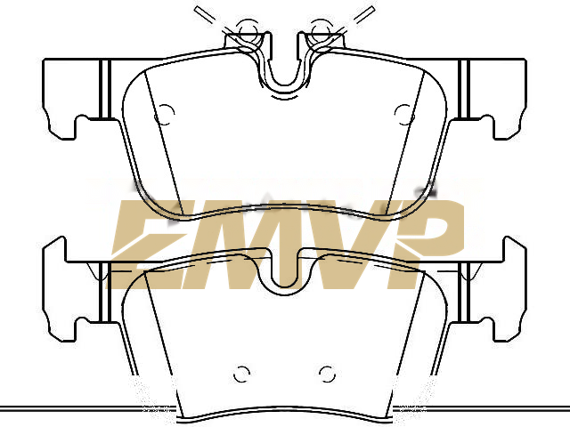 TY3353 Brake Pad Set