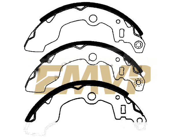 TY1775 Brake Shoe Set