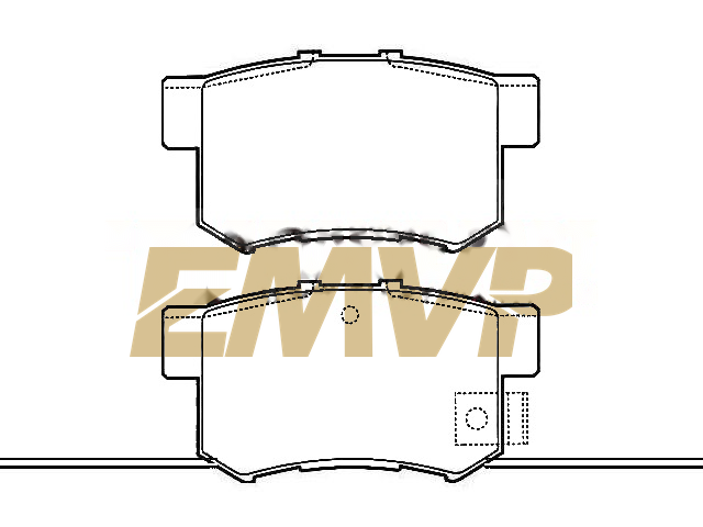 TY9905 Brake Pad Set