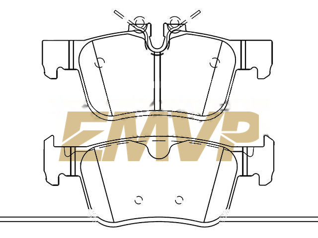 TY5042 Brake Pad Set