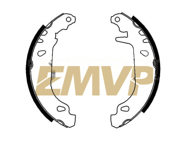 TY3743 Brake Shoe Set