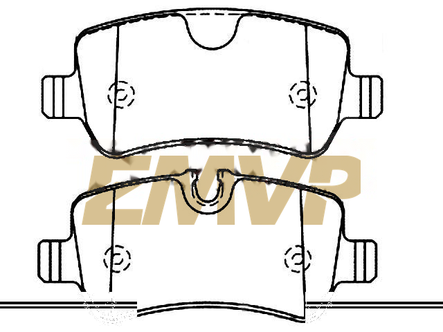 TY9178 Brake Pad Set