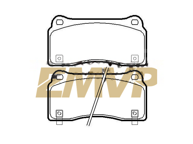 TY4192 Brake Pad Set