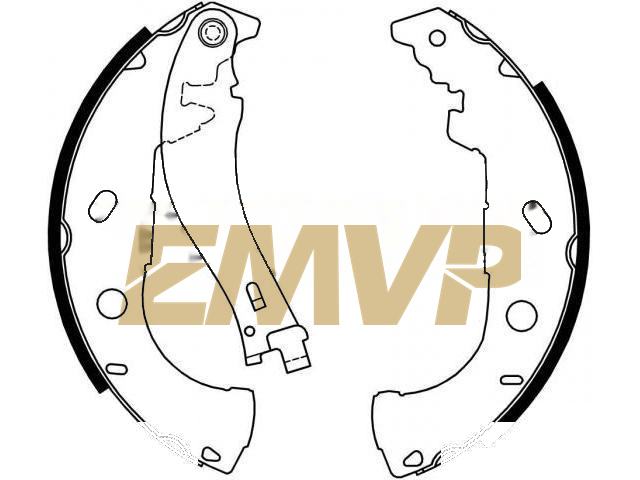 TY5542 Brake Shoe Set