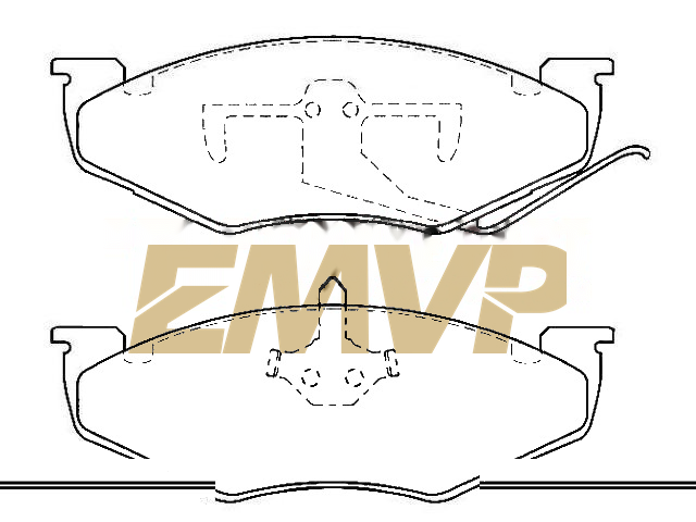 TY3471 Brake Pad Set