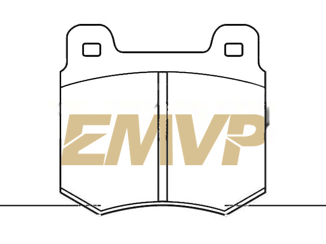 TY0160 Brake Pad Set