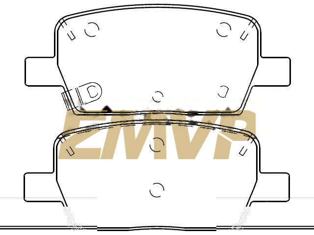 TY1030 Brake Pad Set