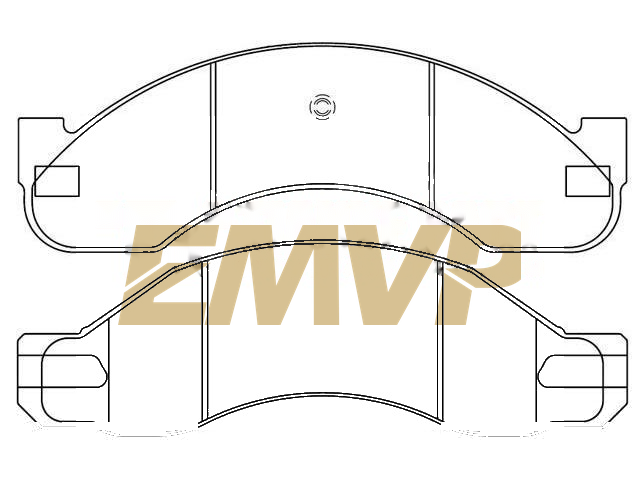TY3960 Brake Pad Set